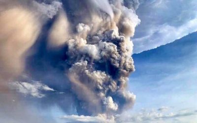 Involcan registró señales geoquímicas precursoras de la erupción de 2020 del volcán Taal, Filipinas